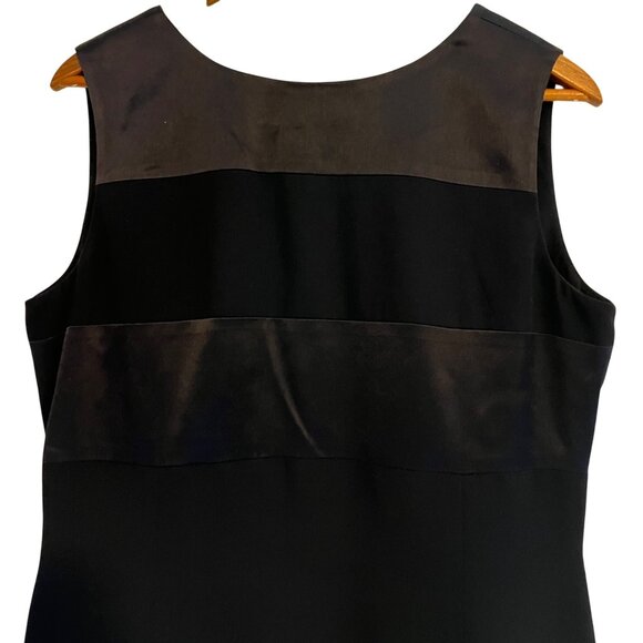 Jones New York Womens Sleeveless Colorblock Sheath Dress Size 12 Polyester - Picture 2 of 8
